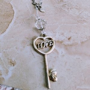 Rear view mirror charm